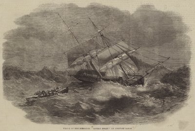 Naufrage de la Goélette Lovely Nelly sur les Sables de Whitley - Edwin Weedon